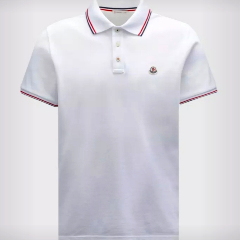Moncler Logo Patch Polo Shirt